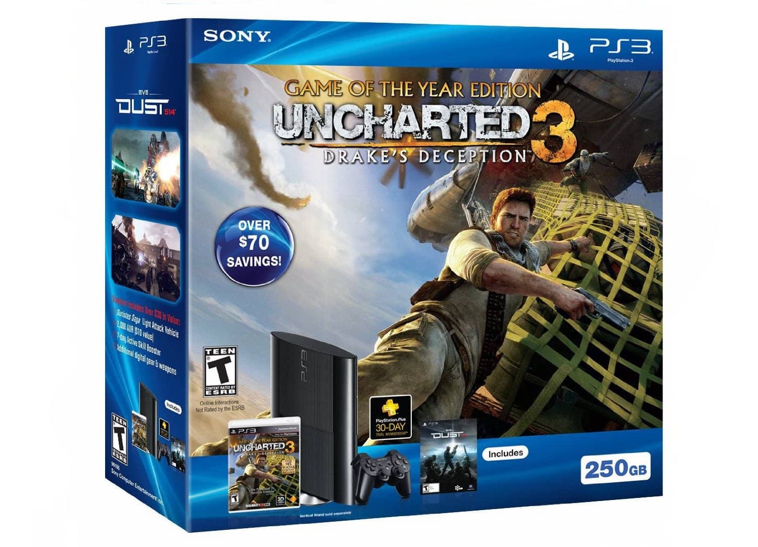 PlayStation 3 - Uncharted 3: Game of the Year Bundle